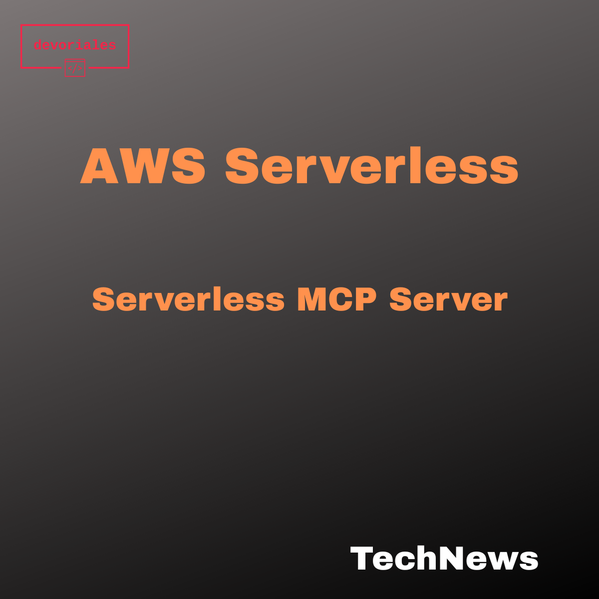 aws serverless mcp server.
